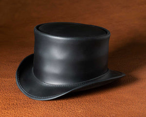 leather hat