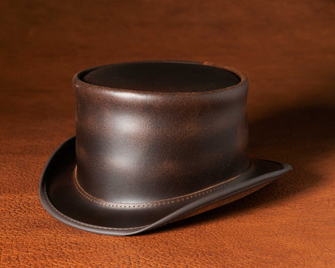 Eldorado Leather Hat -Brown