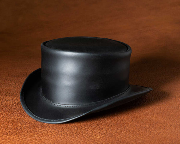 leather hat