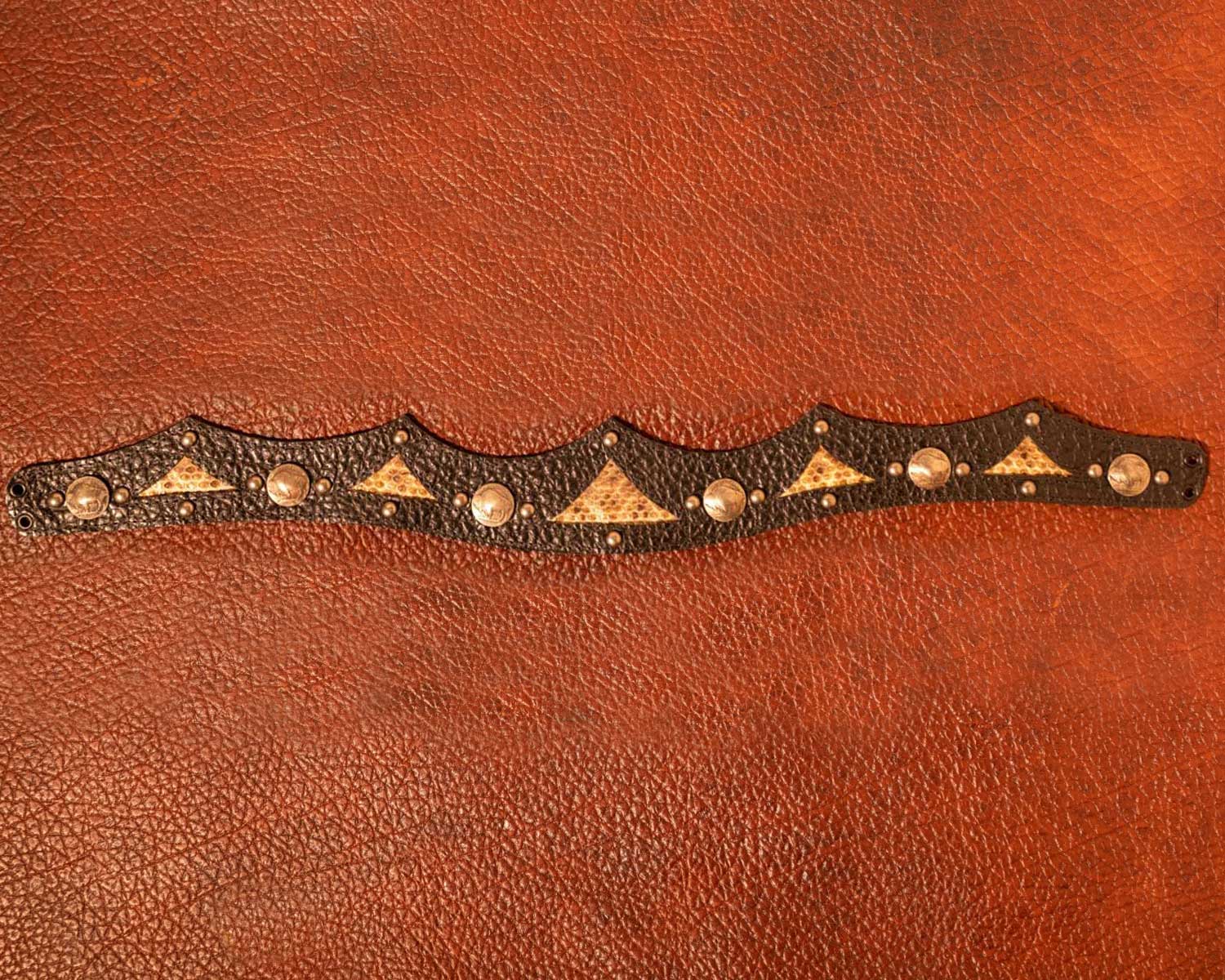 Snakeskin Cowboy Hat Band